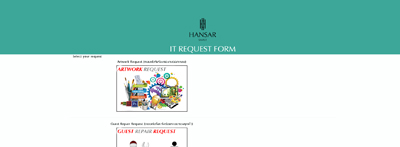 แบบฟอร์มแจ้งงานระบบไอทีออนไลน์ - IT Request Form Online